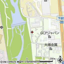 神奈川県厚木市金田8-3周辺の地図