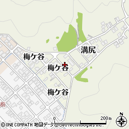 京都府舞鶴市溝尻周辺の地図