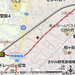 サークルケイ座間さがみ野三丁目店周辺の地図