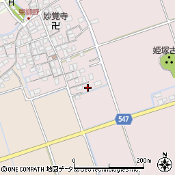 滋賀県長浜市高月町東柳野643周辺の地図
