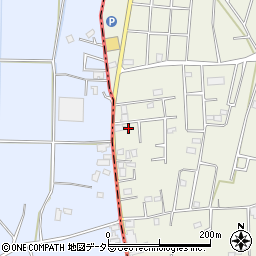 千葉県長生郡白子町北日当353周辺の地図