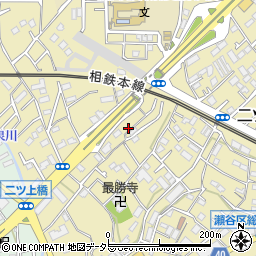 神奈川県横浜市瀬谷区二ツ橋町373周辺の地図
