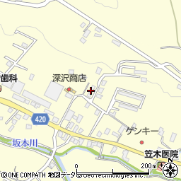 中津川第２教職員アパート周辺の地図