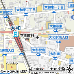 HITSUJI KITCHEN 大和店周辺の地図