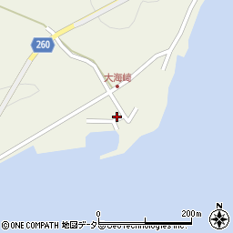 島根県松江市大海崎町148周辺の地図
