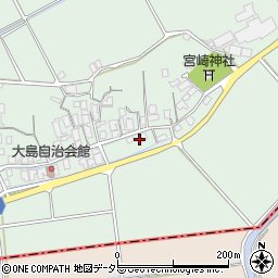 鳥取県東伯郡北栄町大島196-4周辺の地図