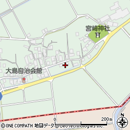 鳥取県東伯郡北栄町大島196周辺の地図