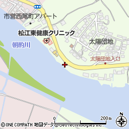 をっちゃんラーメン 松江西尾インター店周辺の地図