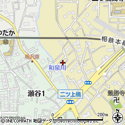 神奈川県横浜市瀬谷区二ツ橋町399-5周辺の地図