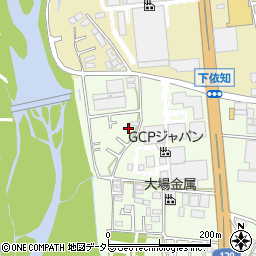 神奈川県厚木市金田21周辺の地図
