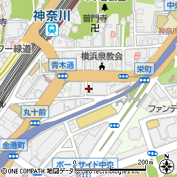 ＦＰＴジャパンホールディングス株式会社　横浜事業所周辺の地図