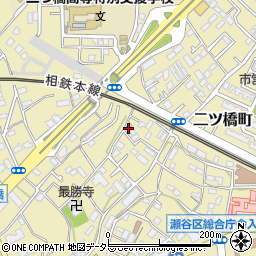 神奈川県横浜市瀬谷区二ツ橋町360-10周辺の地図