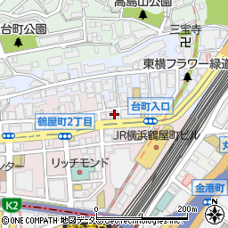 ＡＬＰＳ横浜ビル周辺の地図