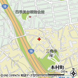 神奈川県横浜市旭区本村町72-19周辺の地図