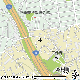 神奈川県横浜市旭区本村町72-49周辺の地図