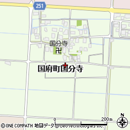 鳥取県鳥取市国府町国分寺332周辺の地図