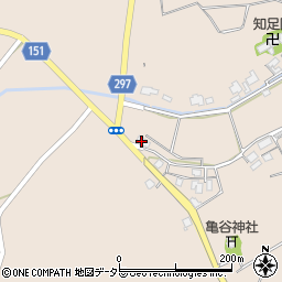 鳥取県東伯郡北栄町亀谷805周辺の地図
