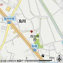 神奈川県厚木市及川1057周辺の地図