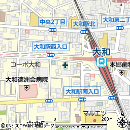 東横ＩＮＮ大和駅前周辺の地図