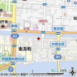 島根県松江市末次本町4-7周辺の地図
