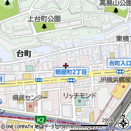 横浜 鉄板焼き 牛鳴 Yokohama Teppanyaki Ushinari周辺の地図