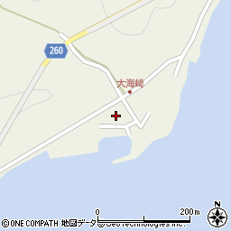 島根県松江市大海崎町152周辺の地図