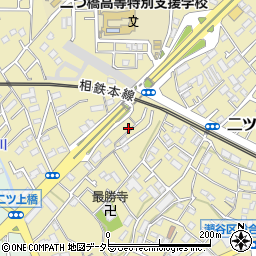 神奈川県横浜市瀬谷区二ツ橋町371-4周辺の地図
