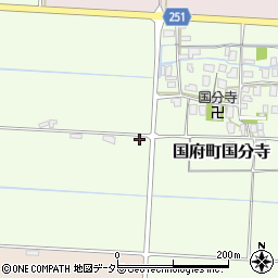 鳥取県鳥取市国府町国分寺266周辺の地図
