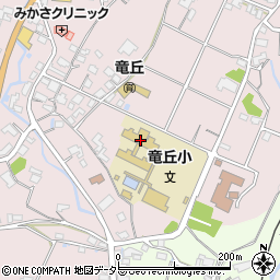飯田市立竜丘小学校周辺の地図