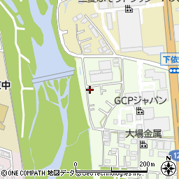 神奈川県厚木市金田5周辺の地図