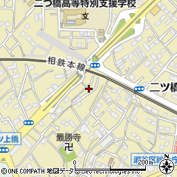 神奈川県横浜市瀬谷区二ツ橋町4784-1周辺の地図