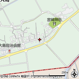 鳥取県東伯郡北栄町大島199周辺の地図