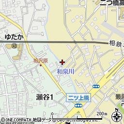 神奈川県横浜市瀬谷区二ツ橋町402-10周辺の地図