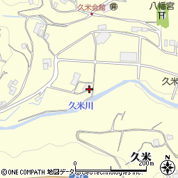 久米川周辺の地図
