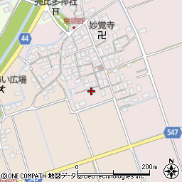 滋賀県長浜市高月町東柳野654周辺の地図