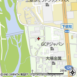 神奈川県厚木市金田8-17周辺の地図