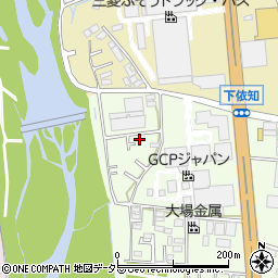 神奈川県厚木市金田8-17周辺の地図