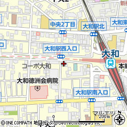 エステティックH&B大和店周辺の地図