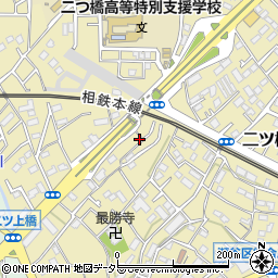 神奈川県横浜市瀬谷区二ツ橋町371-7周辺の地図