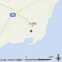 島根県松江市大海崎町151周辺の地図