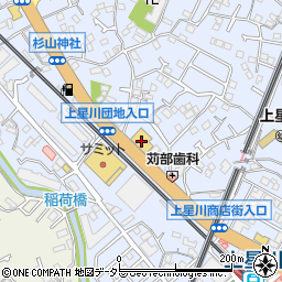 トヨタモビリティ神奈川上星川店周辺の地図
