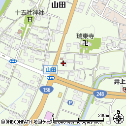 関信用金庫山田支店周辺の地図