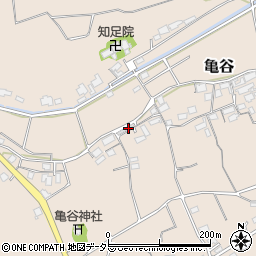 鳥取県東伯郡北栄町亀谷1173周辺の地図