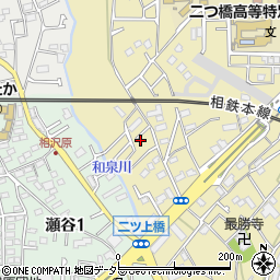 神奈川県横浜市瀬谷区二ツ橋町401-10周辺の地図