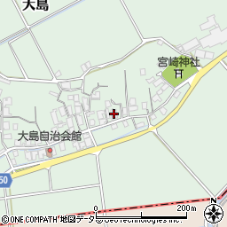鳥取県東伯郡北栄町大島707周辺の地図