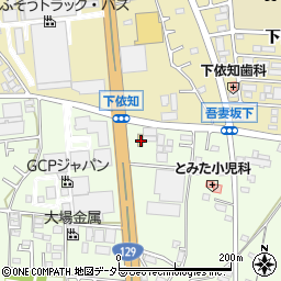 神奈川県厚木市金田119周辺の地図