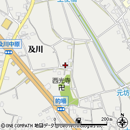 神奈川県厚木市及川1071-2周辺の地図