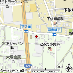 神奈川県厚木市金田121-1周辺の地図