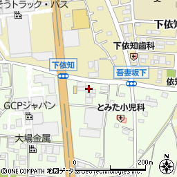 神奈川県厚木市金田121-1周辺の地図