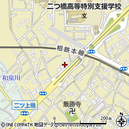 神奈川県横浜市瀬谷区二ツ橋町449周辺の地図